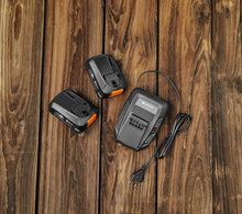 Lade das Bild in den Galerie-Viewer, Gardena Starter-Kit P4A 2 x PBA 18V/45 2,5 Ah + AL 1830 CV