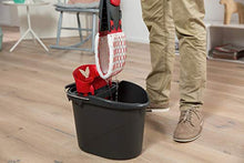 Lade das Bild in den Galerie-Viewer, Vileda Ultramat 2in1 Bodenwischer Flachwischer Wischmop Eimer PowerPresse