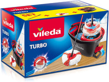 Lade das Bild in den Galerie-Viewer, Vileda EasyWring & Clean Turbo Drehung Mop & Eimer