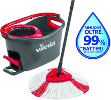Lade das Bild in den Galerie-Viewer, Vileda EasyWring & Clean Turbo Drehung Mop & Eimer