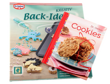 Lade das Bild in den Galerie-Viewer, Dr. Oetker Cookie Set, Stahl, schwarz, 33 x 36 x 0,3 cm Weihnachten